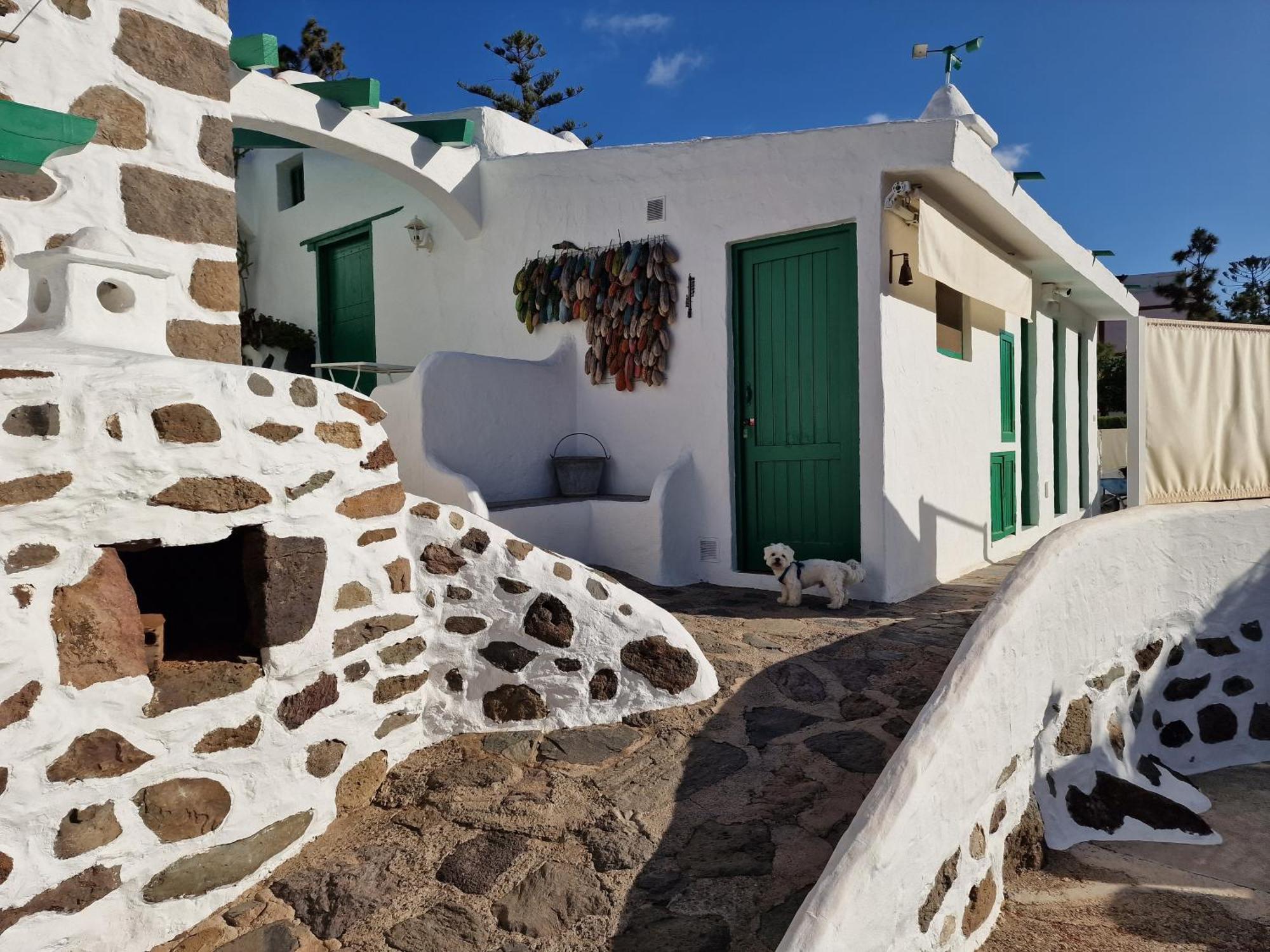 Historica Casa Con Vistas Al Jardin De Cactus Y Montanas Villa Mogán Buitenkant foto